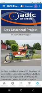 ADFC Rheinberg e.V. screenshot 2