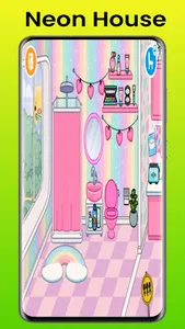 Toca Boca Neon House Ideas screenshot 12