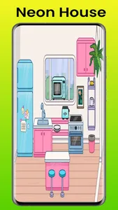 Toca Boca Neon House Ideas screenshot 13