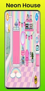 Toca Boca Neon House Ideas screenshot 7