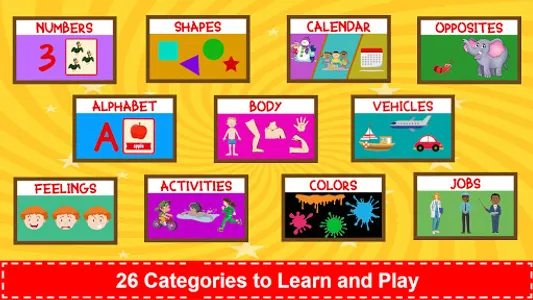 Preschool Learning for Kids screenshot 0