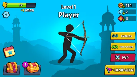 Archers Heroes Stickman's War screenshot 0