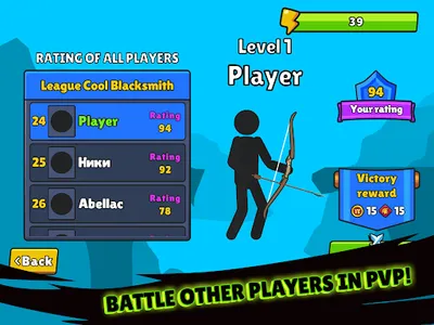 Archers Heroes Stickman's War screenshot 10