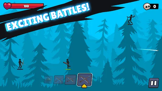 Archers Heroes Stickman's War screenshot 5