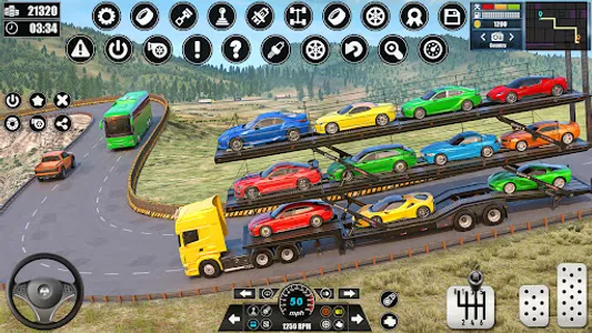 Car Transporter Truck Games 3D screenshot 16