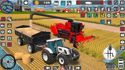 Tractor Driving Farming Games screenshot 10