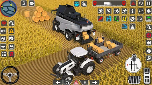 Tractor Driving Farming Games screenshot 13