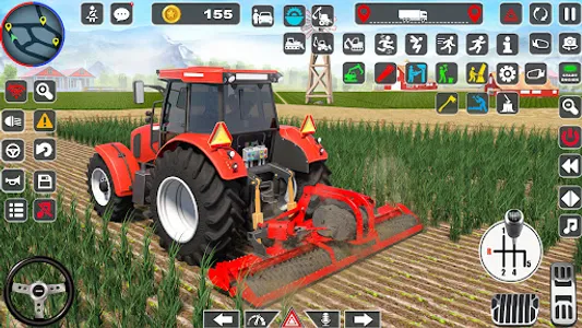 Tractor Driving Farming Games screenshot 20