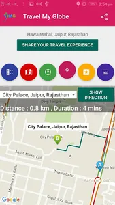 TravelMyGlobe Travel Destinati screenshot 2