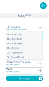 Rutas WAP Madrid Salud screenshot 1