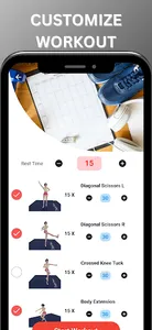 Standing Abs Workout At Home screenshot 16