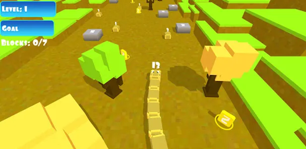 Blocky Snake 3D screenshot 2