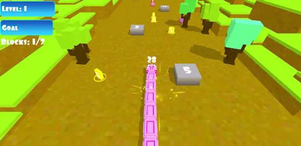 Blocky Snake 3D screenshot 3