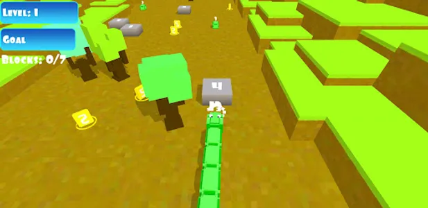 Blocky Snake 3D screenshot 4