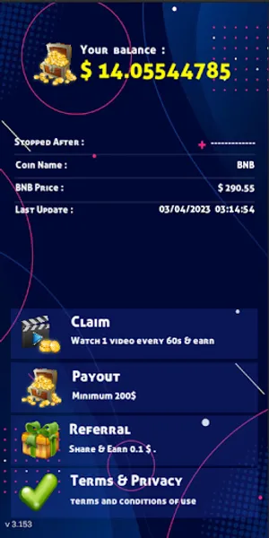 TurboMiner - BNB Cloud Miner screenshot 4