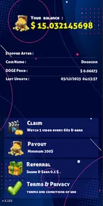 TurboMiner - DOGE Cloud Miner screenshot 2