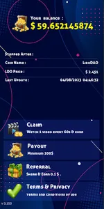 TurboMiner - LDO Cloud Miner screenshot 2