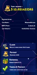 TurboMiner - WBTC Cloud Miner screenshot 1