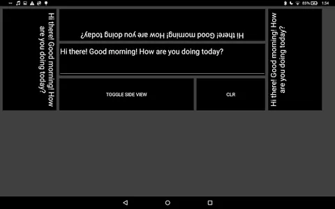 Type180 - Mirrored Text NotePa screenshot 1