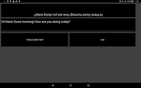 Type180 - Mirrored Text NotePa screenshot 2