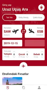 Uçursana - Uçak biletinizi kon screenshot 0