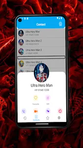 Ultra Hero Man Fake Video Call screenshot 1