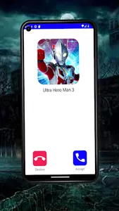 Ultra Hero Man Fake Call screenshot 12
