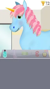 unicorn fake video call game screenshot 1