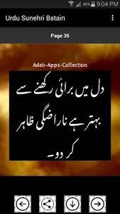 Urdu Sunehri Batain screenshot 2