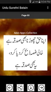 Urdu Sunehri Batain screenshot 4