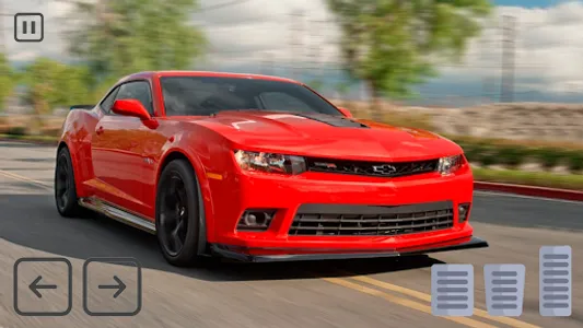 Camaro Simulator - Drag Race screenshot 1