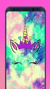 kawaii Unicorn Dream wallpaper screenshot 1