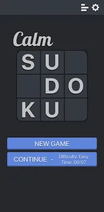 Calm Sudoku screenshot 0