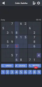 Calm Sudoku screenshot 2
