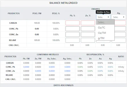 Valorización de Minerales screenshot 8