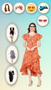 Women Fashion Dress Photo Suit screenshot 1