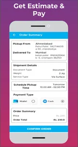 ViaBlue Courier Service screenshot 4
