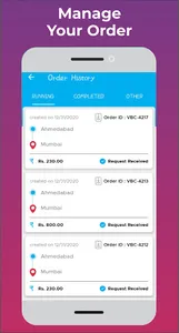 ViaBlue Courier Service screenshot 5
