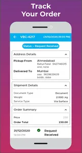 ViaBlue Courier Service screenshot 6