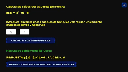 POLINOMIOS screenshot 4