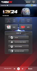 MyNBA 2K Companion App screenshot 1