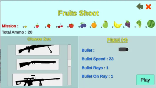 Fruits Shoot screenshot 2