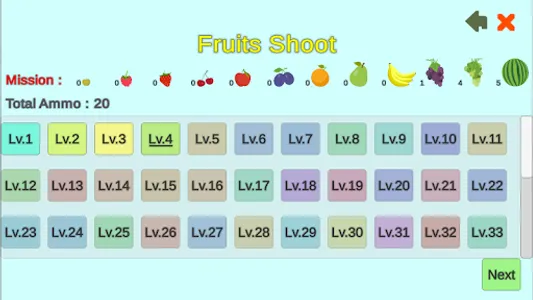 Fruits Shoot screenshot 3