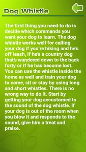 Dog Whistle, Trainer screenshot 5