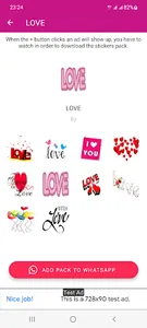 WASticker - Animated Love screenshot 2