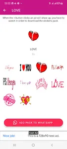 WASticker - Animated Love screenshot 3
