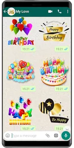 WASticker - Birthday stickers screenshot 0