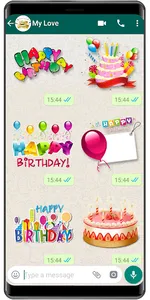 WASticker - Birthday stickers screenshot 3