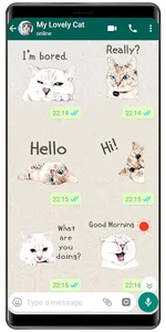 WASticker - Cat stickers screenshot 1