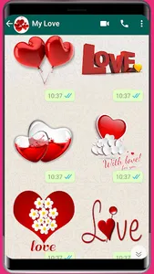 WASticker - Love romantic screenshot 1